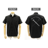 The Black Swordsman Embroidery Work Shirt (Black) 