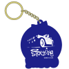 Stocking Rubber Key Ring