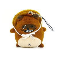 Shiragaki Tanuki Mode Mofumofu Strap