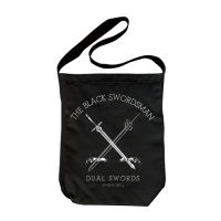 Black Swordsman Shoulder Tote Bag
