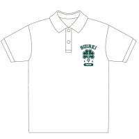 Suirei Gakuen Polo Shirt (White)