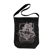 Cure Flora Shoulder Tote Bag (Black)