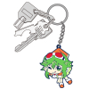 GUMI Pinched Keychain Tee-hee ver.