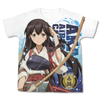 Akagi Full Graphic T-Shirt Anime ver. (White)