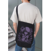Yuri Shoulder Tote Bag (Black)