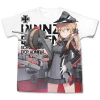 Prinz Eugen Full Graphic T-Shirt (White)