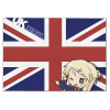 Kujo Karen Union Jack Flag