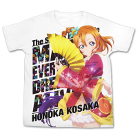 Kosaka Honoka Full Graphic T-Shirt (White)