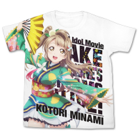 Minami Kotori Full Graphic T-Shirt (White)