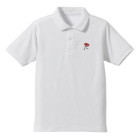 Yamato Full Color Polo Shirt (White)