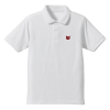 Hoppo-chan Full Color Polo Shirt (White)