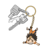 Nishinoya Yuu Pinched Keychain