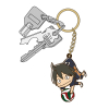 Yamaguchi Tadashi Pinched Keychain