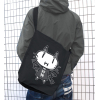 Jashin-chan Shoulder Tote Bag (Black)