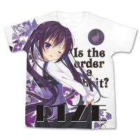 Rize Full Graphic T-Shirt (White)