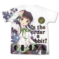 Chiya Full Graphic T-Shirt (White)