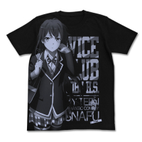 Yukinoshita Yukino All Print T-Shirt (Black)