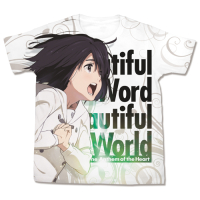 Kokoro ga Sakebitagatterunda. Full Graphic T-Shirt (White)