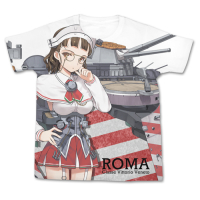 Roma Full Graphic T-Shirt (White)