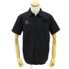 Momonga Emblem Work Shirt (Black)