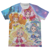 Go! Princess Precure Full Graphic T-Shirt (White)