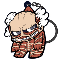 Colossal Titan Pinched Keychain Ver 2.0