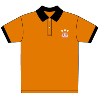 Umaru Emblem Polo Shirt (OrangexBlack)