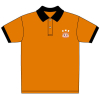 Umaru Emblem Polo Shirt (OrangexBlack)