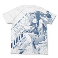 Kurashina Asuka All Print T-Shirt (White)