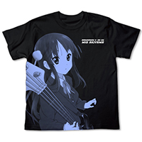 Akiyama Mio All Print T-Shirt (Black)