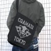 C.Q.A.M.A.T.U Shoulder Tote Bag (Black)