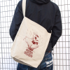 Kumamiko Shoulder Tote Bag (Natural)