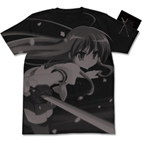 Shana All-Print T-Shirt (Black)
