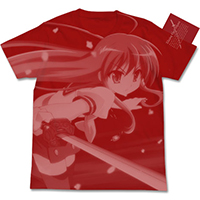 Shana All-Print T-Shirt (Red)