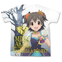 Akagi Millia Full Graphic T-Shirt (White)