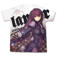 Scathach Full Graphic T-Shrit (Whtie)