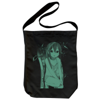 Nakano Azusa Tropical Shoudler Tote Bag (Black)