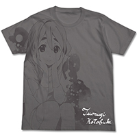 Kotobuki Tsumugi All-Print T-Shirt (Medium Gray)
