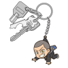 Connie Pinched Keychain