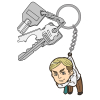 Erwin Pinched Keychain