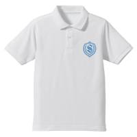 Seiga Gakuen Polo Shirt (White)