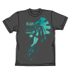 Black Rock Shooter Chained T-Shirt (Charcoal)