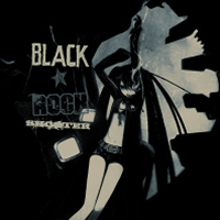 Black Rock Shooter Chained T-Shirt (Black)