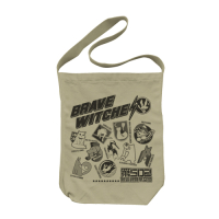 Brave Witches Personal Mark Shoulder Tote Bag (Sand Khaki)