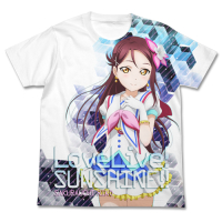 Sakurauchi Riko Full Graphic T-Shirt (White)