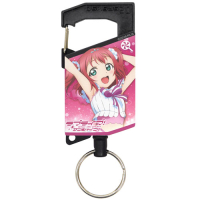 Kurosawa Ruby Acrylic Reel Keychain