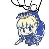 Saber/Arthuria Pendragon Pinched Keychain