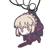 Saber/Arthuria Alter Pinched Keychain