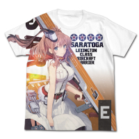 Saratoga Full Graphic T-Shirt (White)