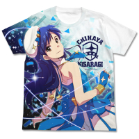 Kisaragi Chihaya Full Graphic T-Shirt (White)